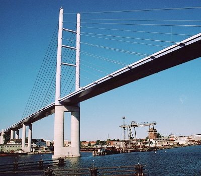 die neue Rügenbrücke